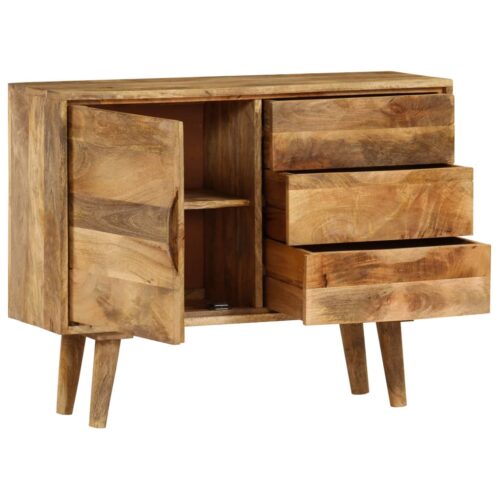 Sideboard Solid Mango Wood 90x30x69cm - Image 5