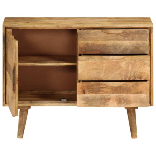 Sideboard Solid Mango Wood 90x30x69cm - Image 7