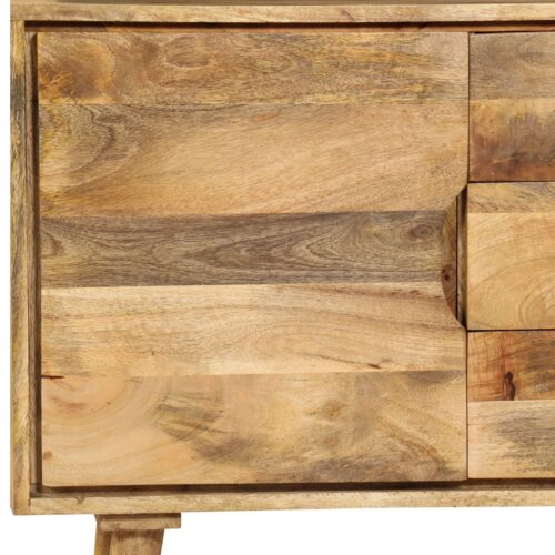 Sideboard Solid Mango Wood 90x30x69cm - Image 11