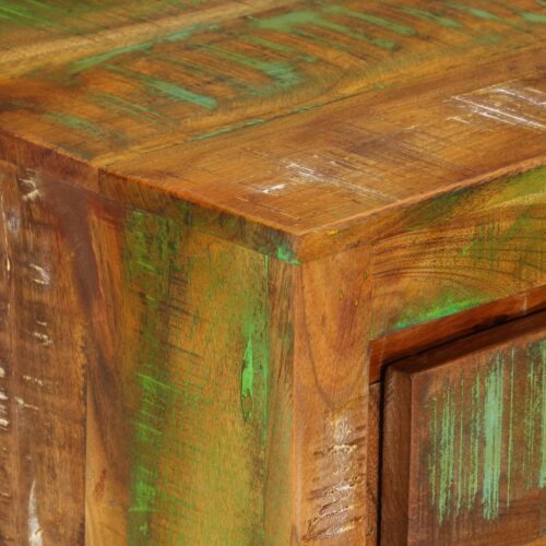 Drawer Cabinet Multicolour 60x33x75cm Solid Wood Reclaimed - Image 5