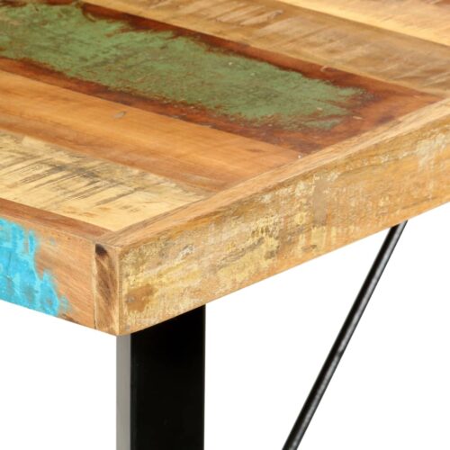 Bar Table 180x70x107cm Solid Reclaimed Wood - Image 5