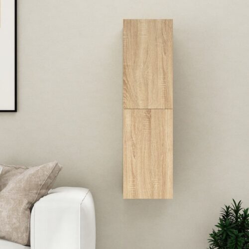 TV Cabinet Sonoma Oak 30.5x30x110cm Engineered Wood - Image 11