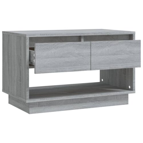 TV Cabinet Grey Sonoma 70x41x44cm Engineered Wood - Image 8