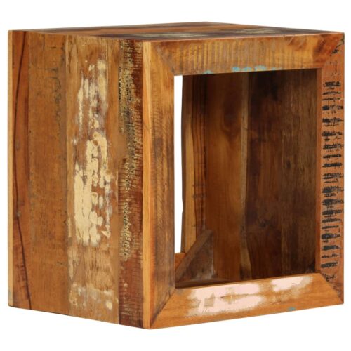 Stool 40x30x40cm Solid Reclaimed Wood