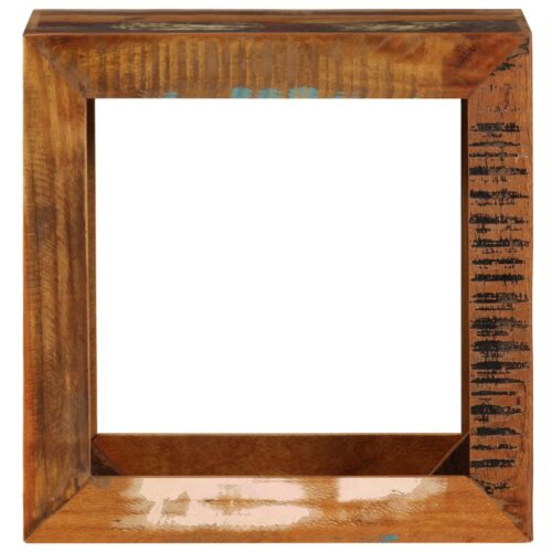 Stool 40x30x40cm Solid Reclaimed Wood - Image 2
