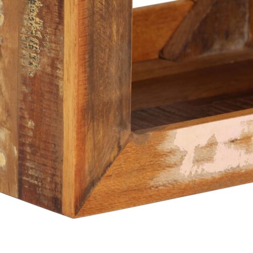 Stool 40x30x40cm Solid Reclaimed Wood - Image 7
