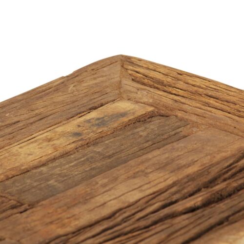 Coffee Table Solid Reclaimed Wood 70x70x30cm - Image 5
