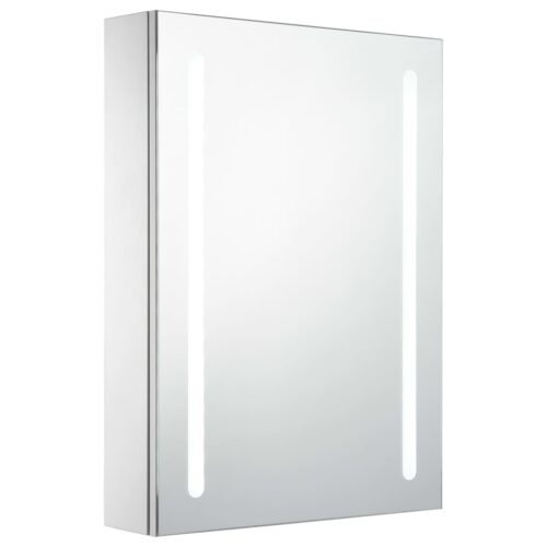 LED Bathroom Mirror Cabinet 50x13x70cm - Image 2