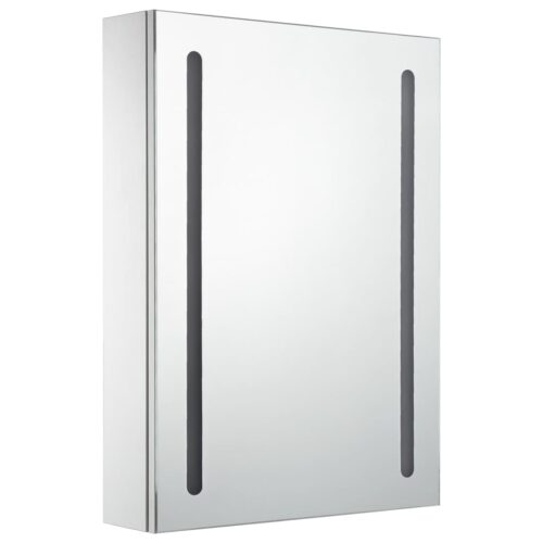 LED Bathroom Mirror Cabinet 50x13x70cm - Image 3