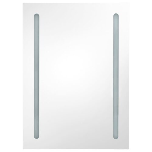 LED Bathroom Mirror Cabinet 50x13x70cm - Image 4