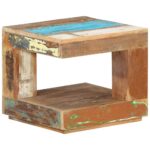 Coffee Table 45x45x40cm Solid Wood Reclaimed