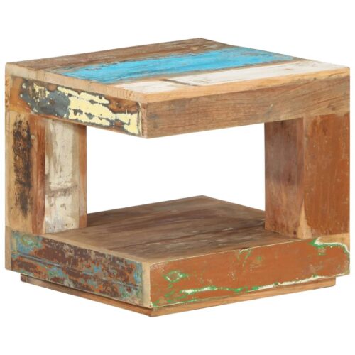 Coffee Table 45x45x40cm Solid Wood Reclaimed