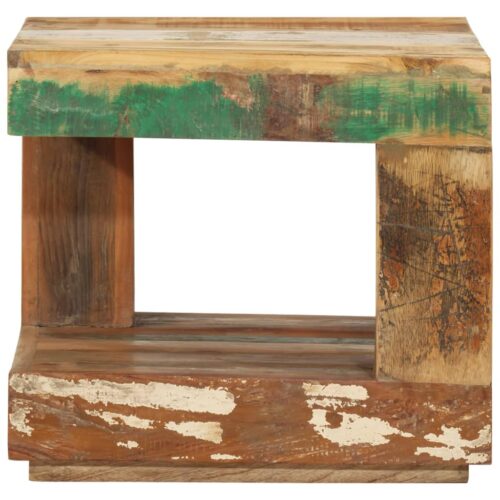 Coffee Table 45x45x40cm Solid Wood Reclaimed - Image 2