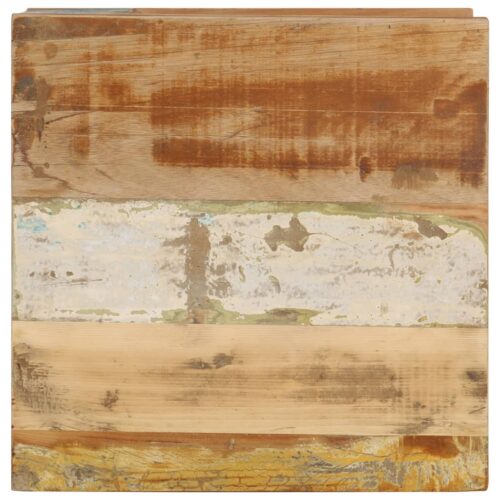 Coffee Table 45x45x40cm Solid Wood Reclaimed - Image 3