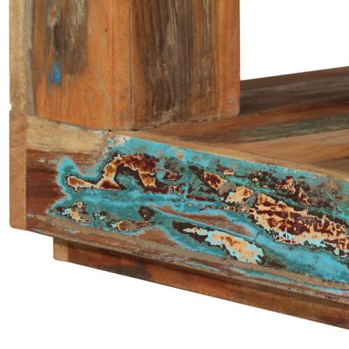 Coffee Table 45x45x40cm Solid Wood Reclaimed - Image 6