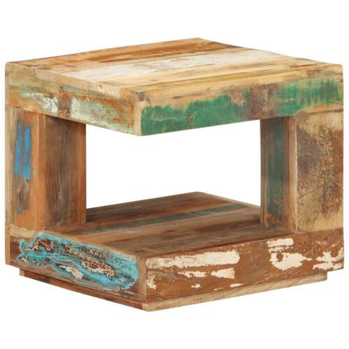 Coffee Table 45x45x40cm Solid Wood Reclaimed - Image 10