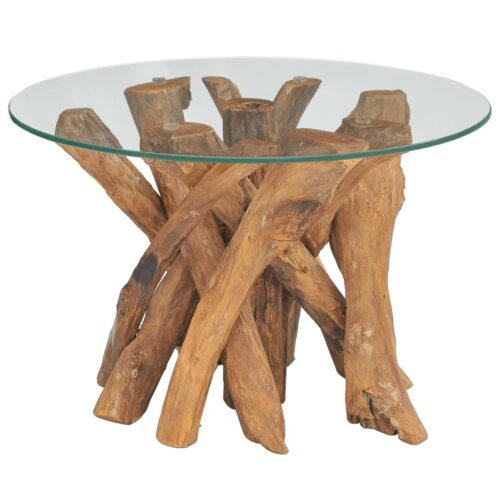 Coffee Table Solid Teak 60cm