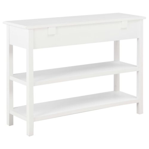 Sideboard White 110x35x80cm MDF - Image 4