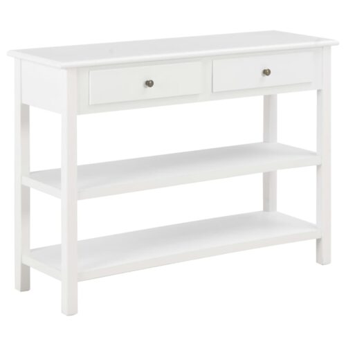 Sideboard White 110x35x80cm MDF - Image 10