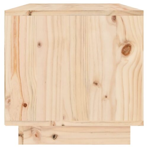 TV Cabinet 60x35x35cm Solid Wood Pine - Image 4