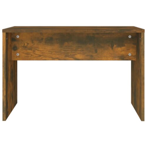 Dressing Stool Smoked Oak 70x35x45cm Engineered Wood - Image 4