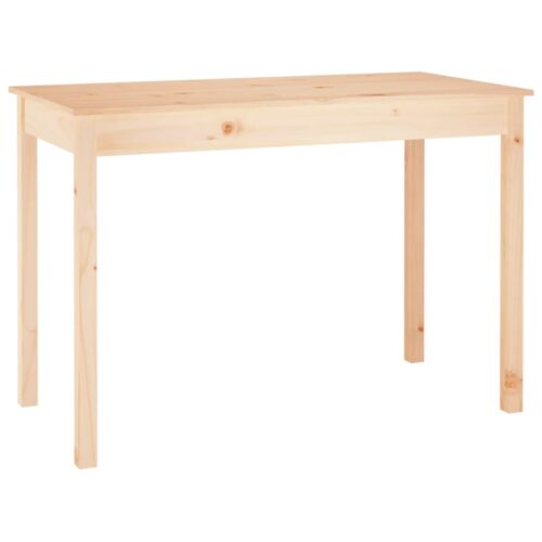 Dining Table 110x55x75cm Solid Wood Pine