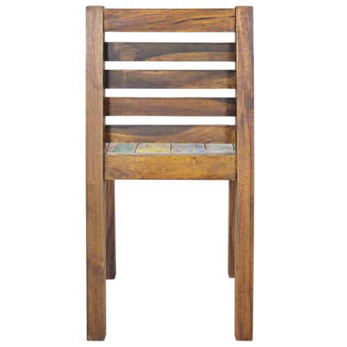Dining Chairs 4pcs Solid Reclaimed Wood - Image 5