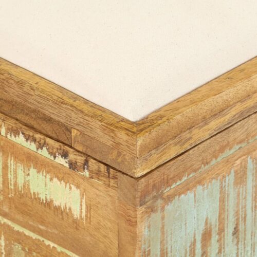 Storage Bench Solid Reclaimed Wood 80x40x40cm - Image 4