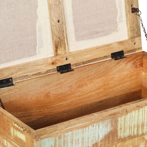Storage Bench Solid Reclaimed Wood 80x40x40cm - Image 5