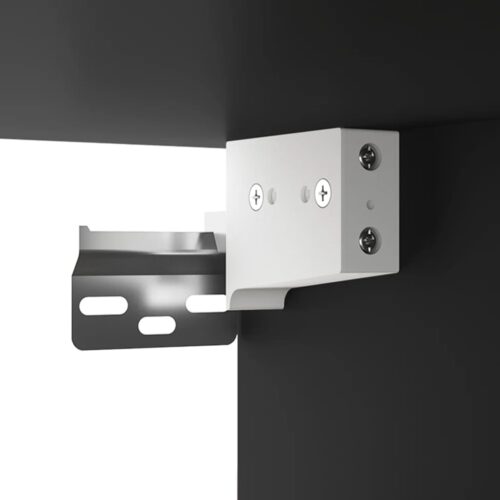 Wall-mounted Bedside Cabinets 2pcs Black 50x30x47cm - Image 10