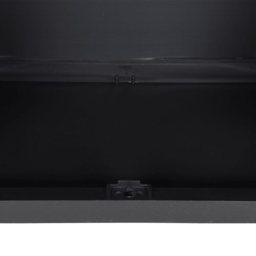 Outdoor Storage Cabinet Grey Black 65x37x85cm PP - Image 8