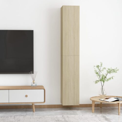 TV Cabinets 2pcs Sonoma Oak 30.5x30x90cm Engineered Wood - Image 11