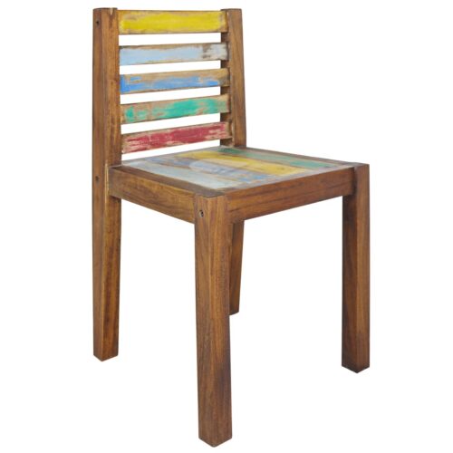 Dining Chairs 2pcs Solid Reclaimed Wood - Image 9