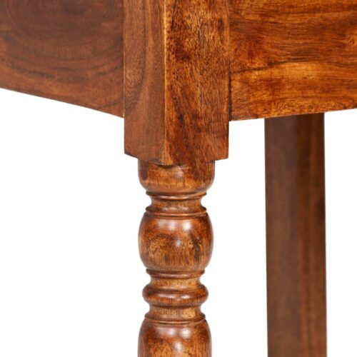 Dining Chairs 2pcs Solid Wood with Honey-coloured Finish Classic - Image 5