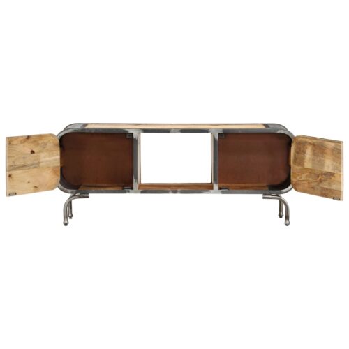 TV Cabinet 110x30x42cm Solid Wood Mango - Image 3