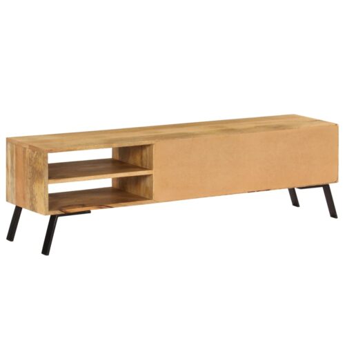 TV Cabinet Solid Mango Wood 140x30x40cm - Image 5