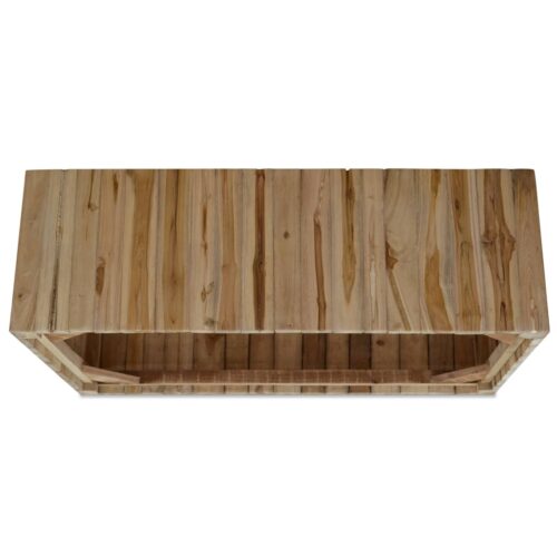 Coffee Table Genuine Teak 90x50x30cm - Image 6
