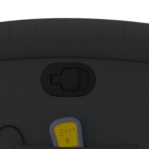Stand up Massage Recliner Chair Black Real Leather - Image 11