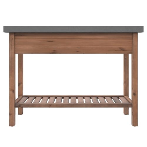 Console Table 110x35x80cm Solid Wood Fir - Image 5