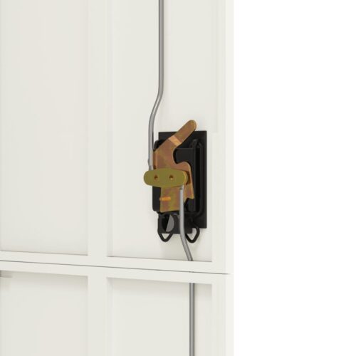 File Cabinet White 90x40x180cm Steel - Image 8