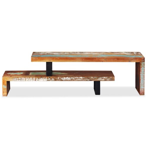 TV Stand Solid Reclaimed Wood - Image 5