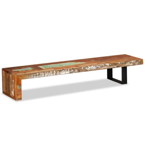 TV Stand Solid Reclaimed Wood - Image 7