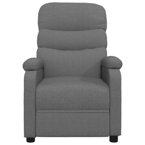 Massage Chair Dark Grey Fabric - Image 3
