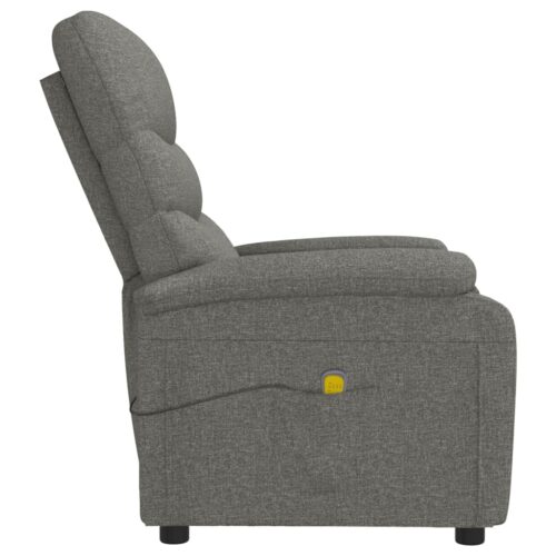 Massage Chair Dark Grey Fabric - Image 4