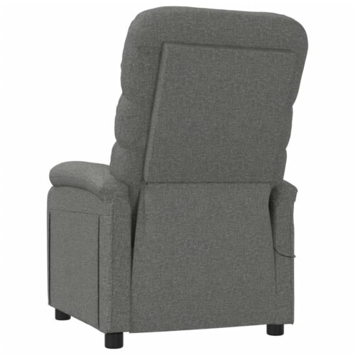 Massage Chair Dark Grey Fabric - Image 5