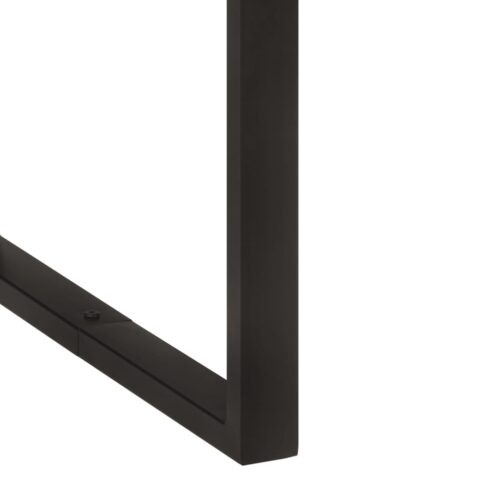 Dining Table 154x80x76cm Solid Acacia Wood - Image 7