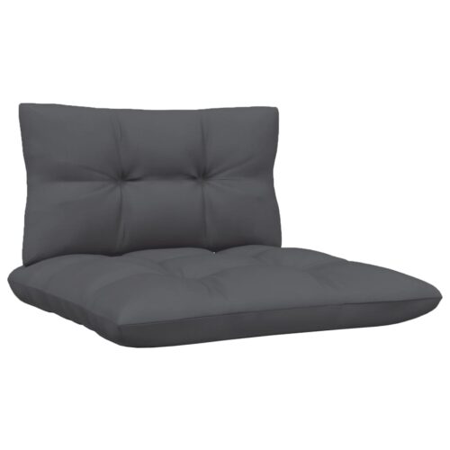 13-Piece Garden Lounge Set with Anthracite Cushions Pine Wood Outdoor Patio Furniture - Image 7