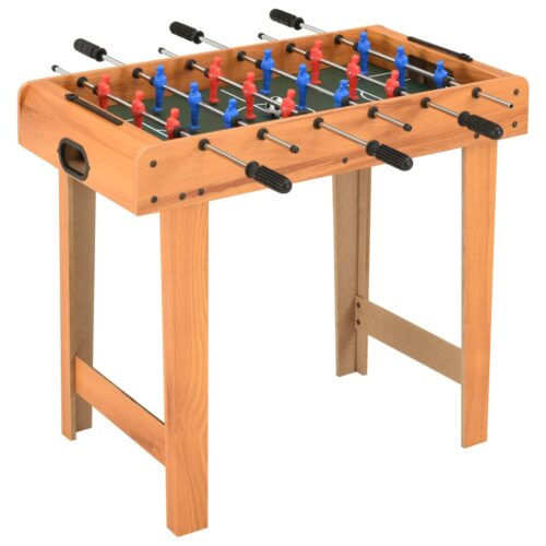 Mini Football Table 69x37x62cm Maple - Image 10
