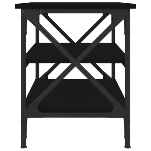 Side Table Black 55x38x45cm Engineered Wood - Image 6