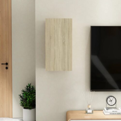 TV Cabinet Sonoma Oak 30.5x30x60cm Engineered Wood - Image 9